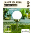 Lampa Solarna Ogrodowa Okrągła IP44 Gardenic LED